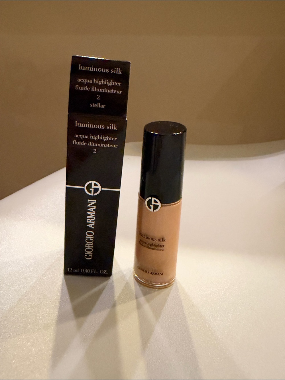 Armani Beauty Luminous Silk Acqua Highlighter 2 Stellar